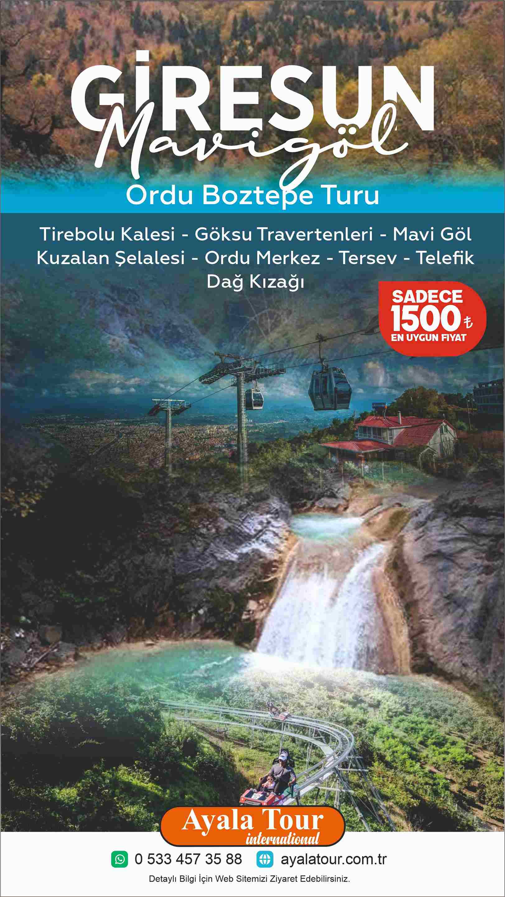 rize günübirlik giresun turu