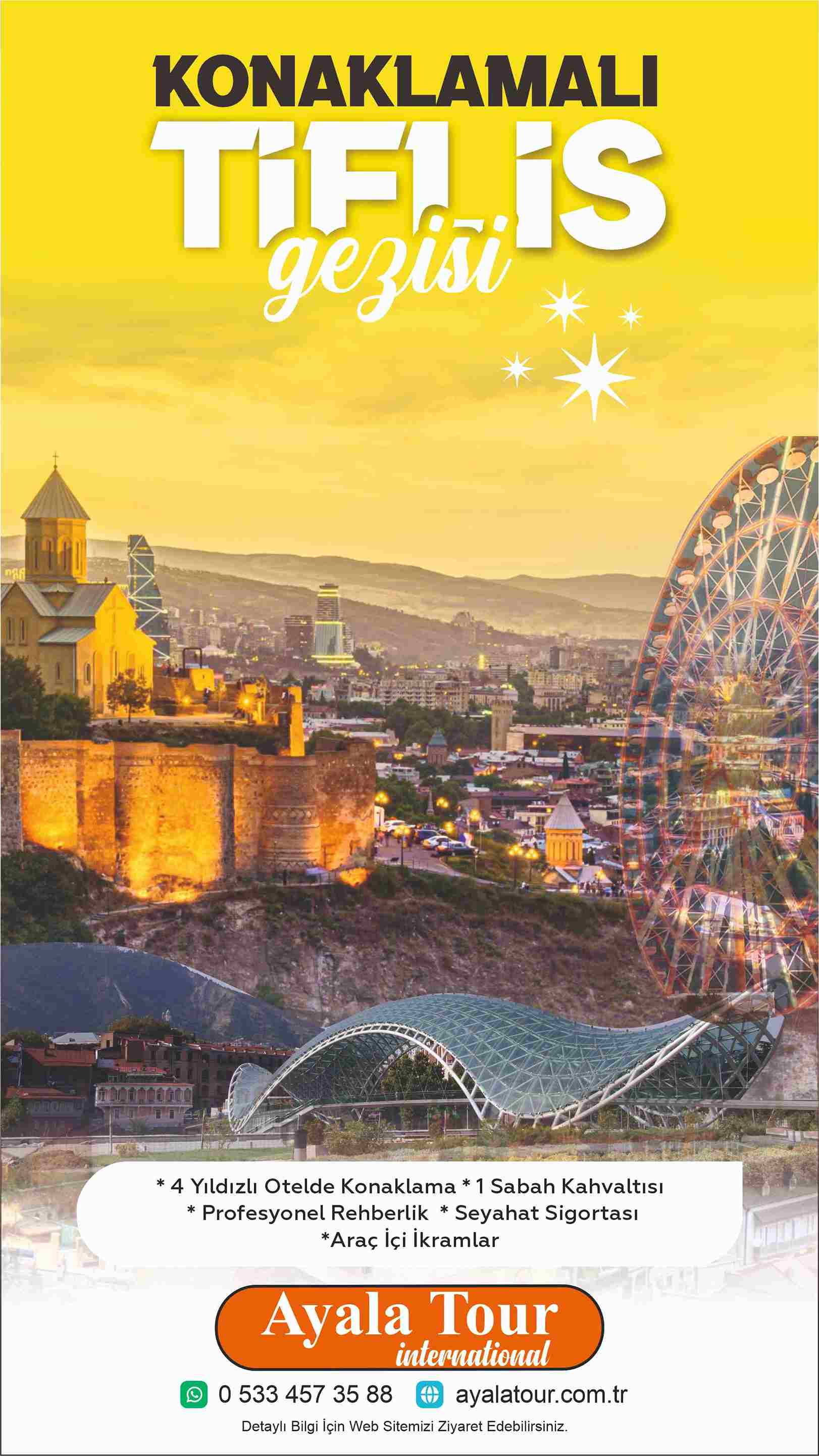 rize çıkışlı tiflis turu