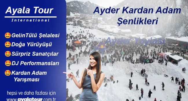 Ayder Kardan Adam Şenlikleri ve Ayder Kar Festivali