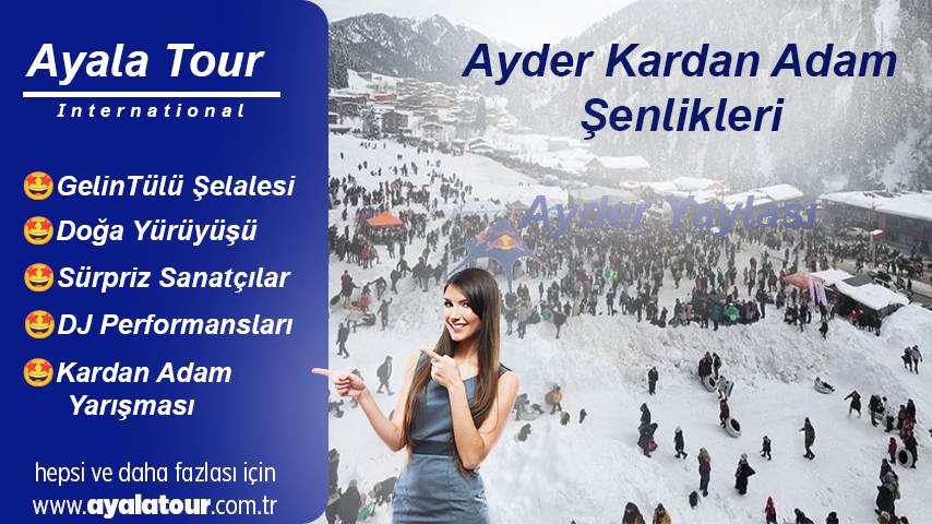 Ayder Kardan Adam Şenlikleri ve Ayder Kar Festivali