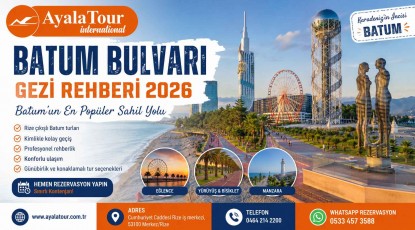 Batum Bulvarı Gezi Rehberi
