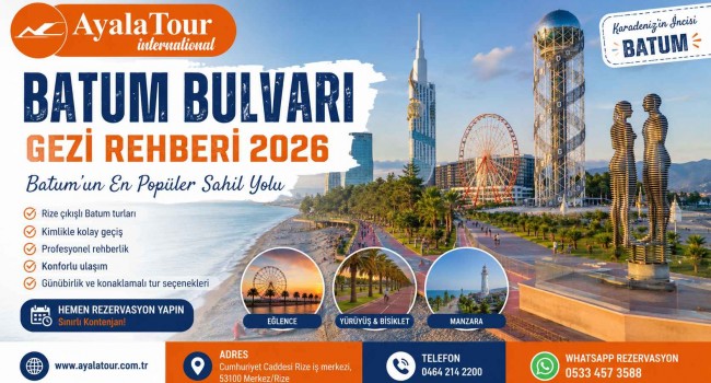 Batum Bulvarı Gezi Rehberi