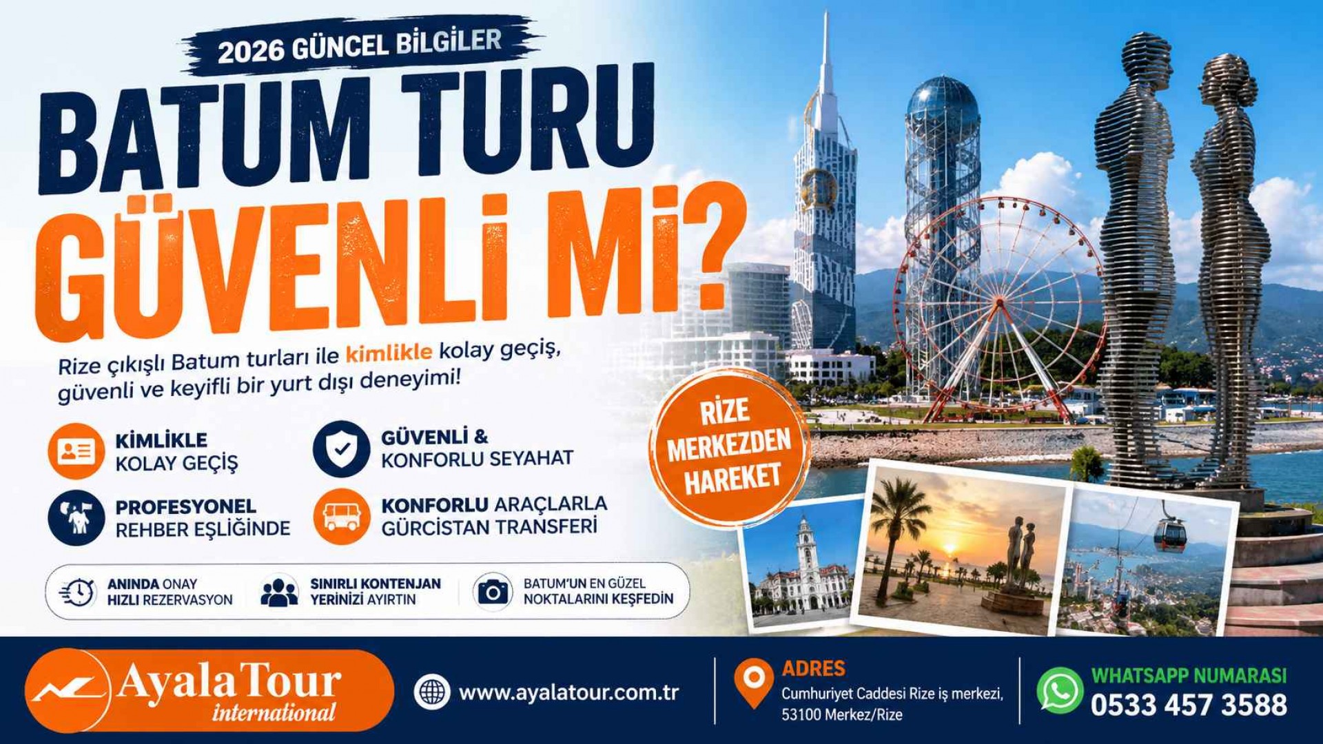 Batum Turu Güvenli mi? 2026 Güncel Bilgi Rehberi Batum Turu Güvenli mi? 2026 Güncel Bilgi Rehberi