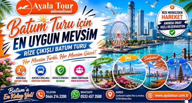 Batum Turu İçin En Uygun Mevsim