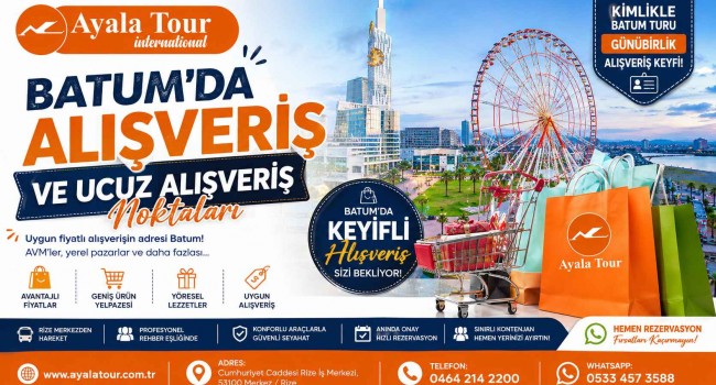 Batum’da Alışveriş ve Ucuz Alışveriş Noktaları