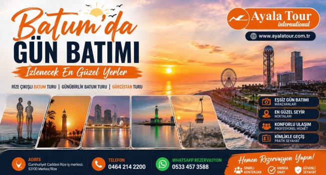 Batum'da Gün Batımı İzlenecek En Güzel Yerler