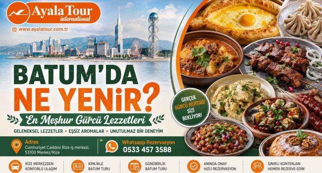 Batum'da Ne Yenir? En Meşhur Gürcü Lezzetleri