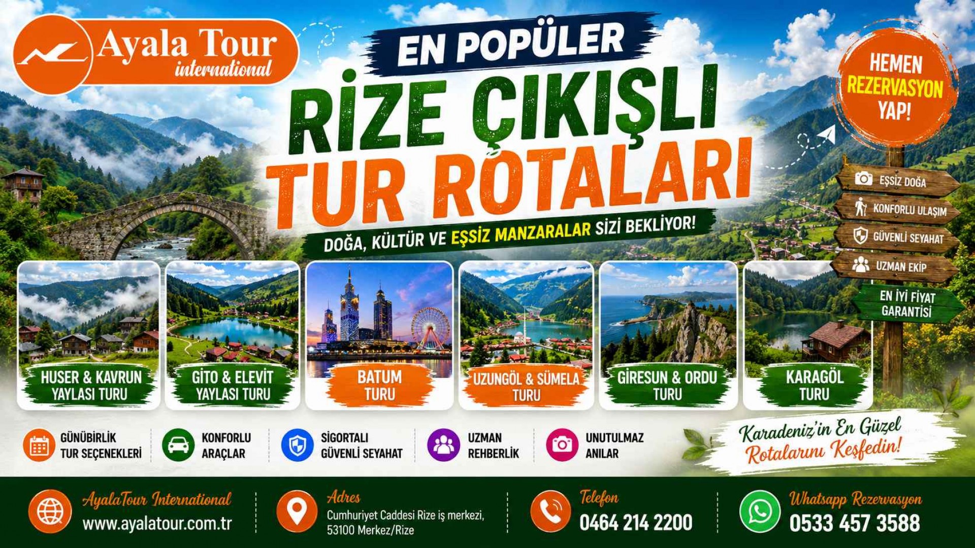 En Popüler Rize Çıkışlı Tur Rotaları 2026 En Popüler Rize Çıkışlı Tur Rotaları 2026