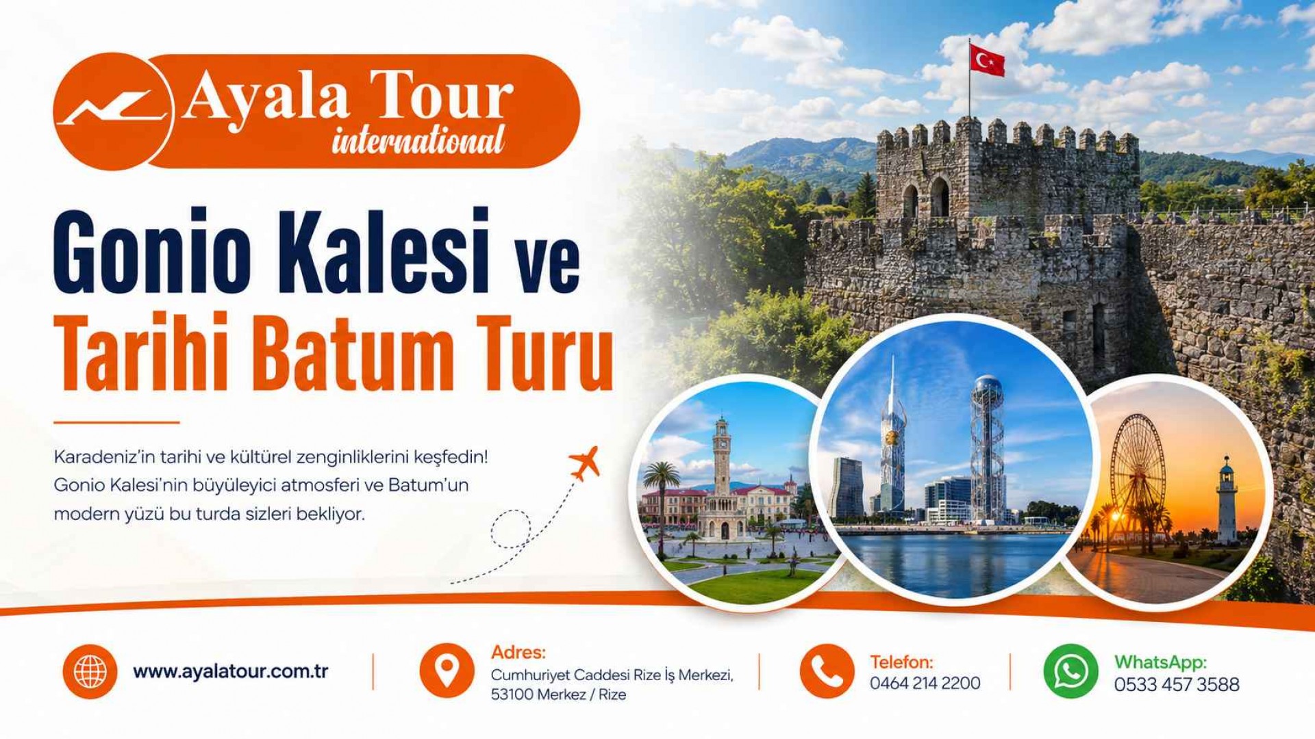 Gonio Kalesi ve Tarihi Batum Turu