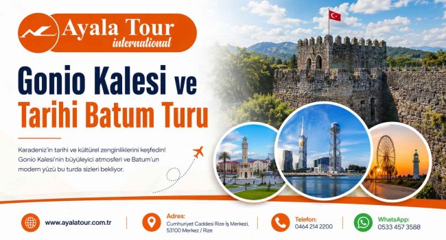 Gonio Kalesi ve Tarihi Batum Turu