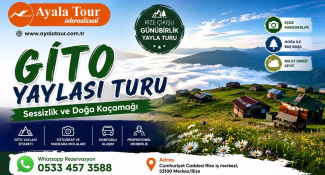 Gito Yaylası Turu – Sessizlik ve Doğa Kaçamağı