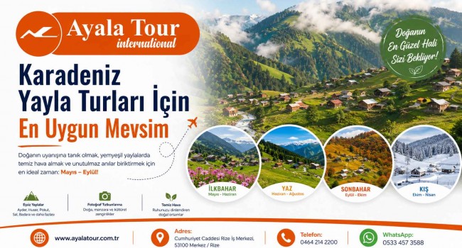 Karadeniz Yayla Turları İçin En Uygun Mevsim