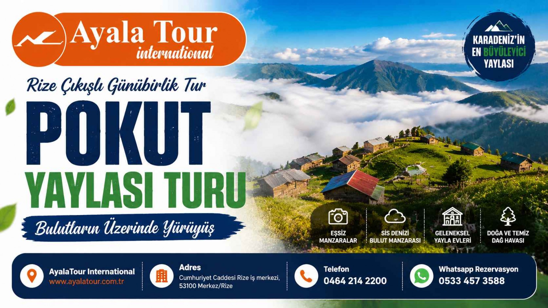 Pokut Yaylası Turu Rehberi – Bulutların Üzerinde Yürüyüş