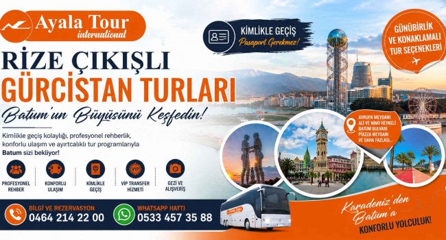 Rize Çıkışlı Gürcistan Turları Neden Çok Tercih Ediliyor?