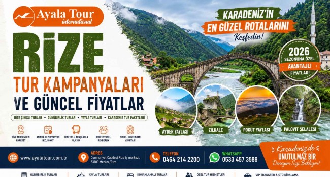 Rize Tur Kampanyaları ve Güncel Fiyatlar