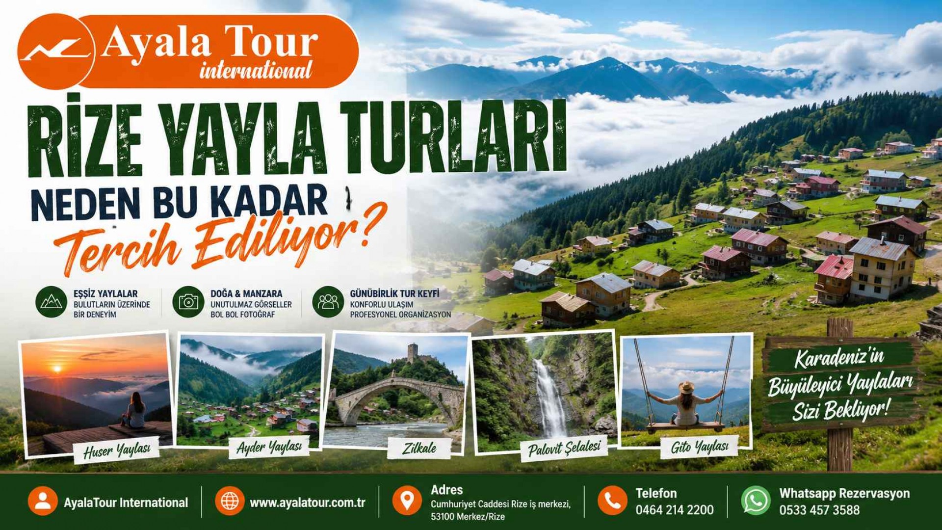 Rize Yayla Turları Neden Bu Kadar Tercih Ediliyor?