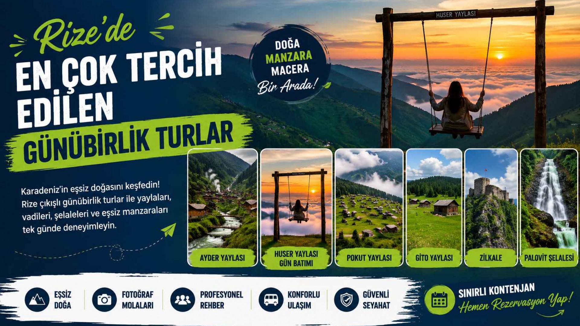 Rize'de Profesyonel Rehberli Tur Avantajları Rize'de Profesyonel Rehberli Tur Avantajları