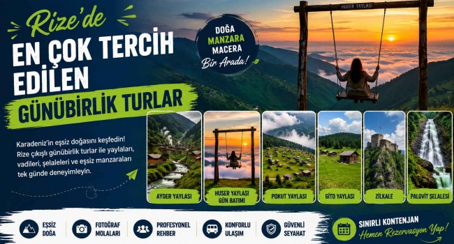 Rize'de Profesyonel Rehberli Tur Avantajları