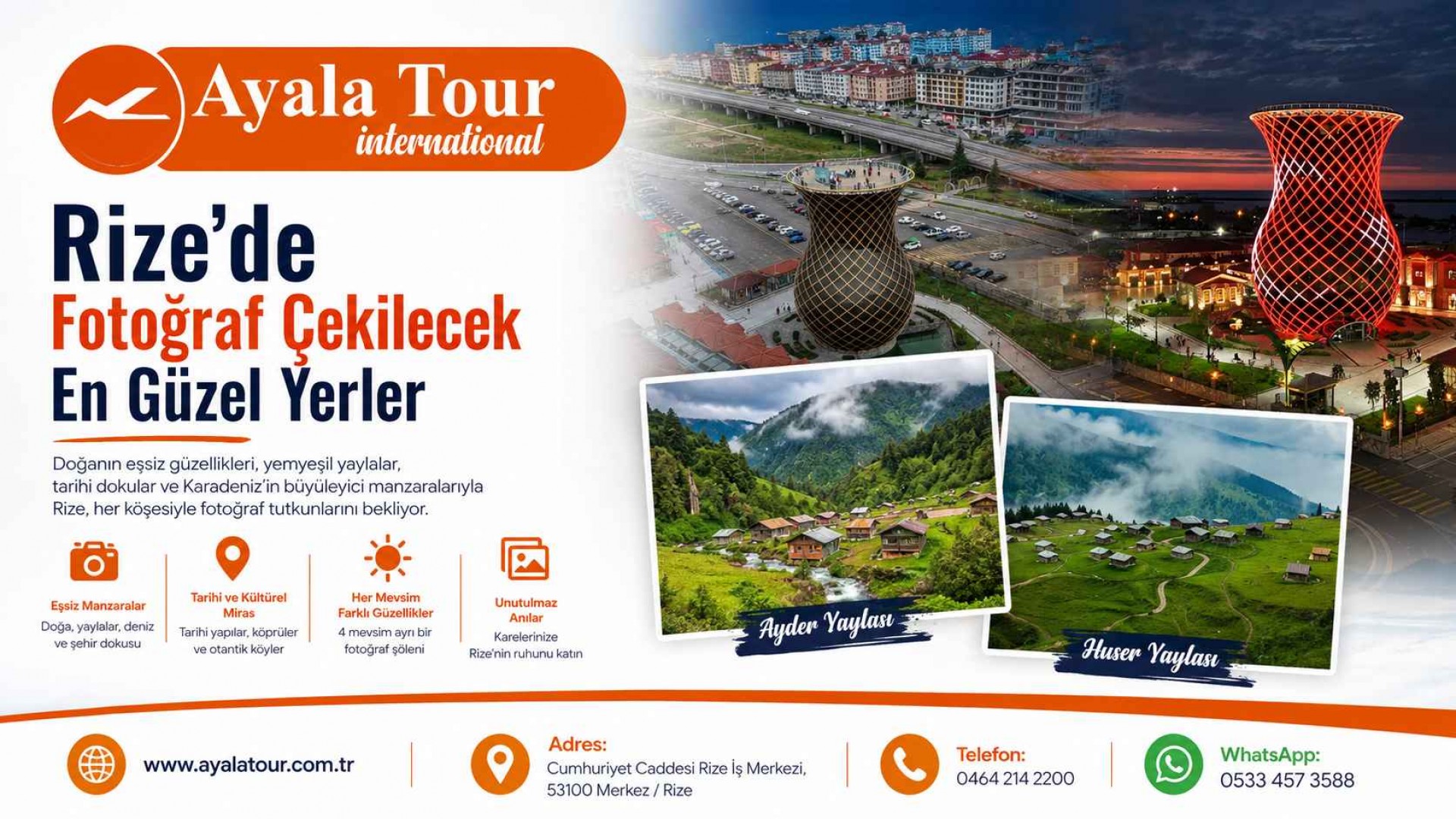 Rize’de Fotoğraf Çekilecek En Güzel Yerler