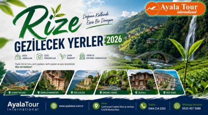 Rize Gezilecek Yerler 2026