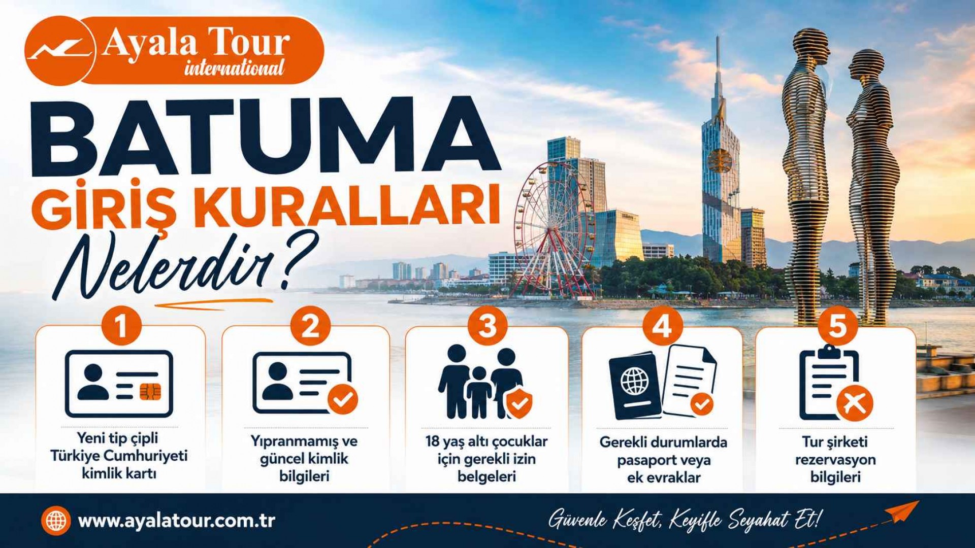 Batum Turu İçin Gerekli Belgeler (Kimlik Yeterli mi?)