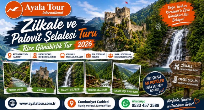 Zilkale ve Palovit Şelalesi Turu