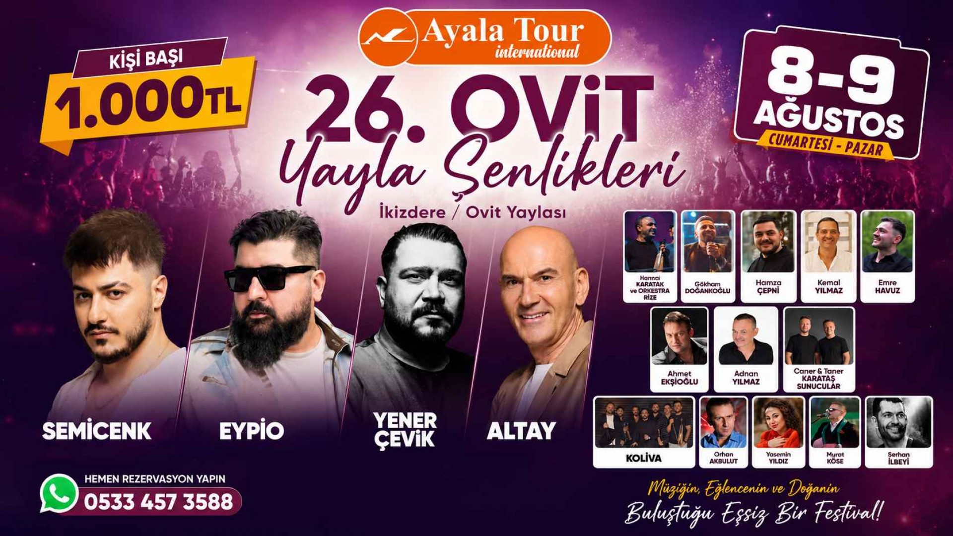26. Ovit Yayla Şenlikleri 2026