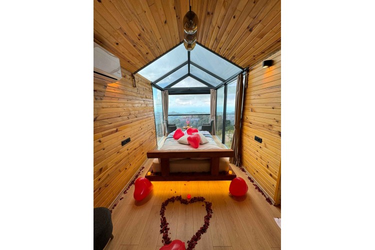 Fırtına Vadisi Jakuzili Bungalov Konaklama