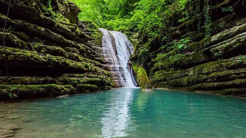 Double Huser Pokut Yaylası manzarası