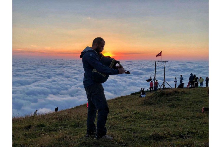 Double Huser Pokut Yaylası manzarası