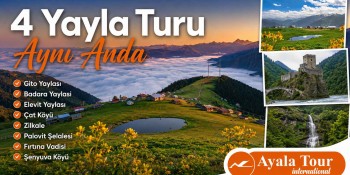 4 Yayla Aynı Anda Turu