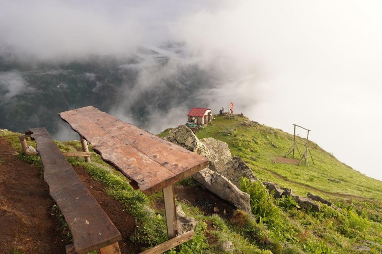 Huser Yaylası gün batımı
