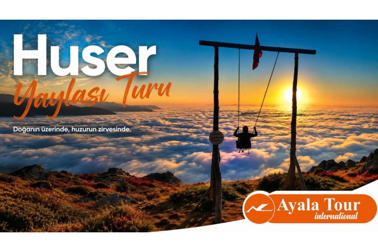 Huser Yaylası gün batımı