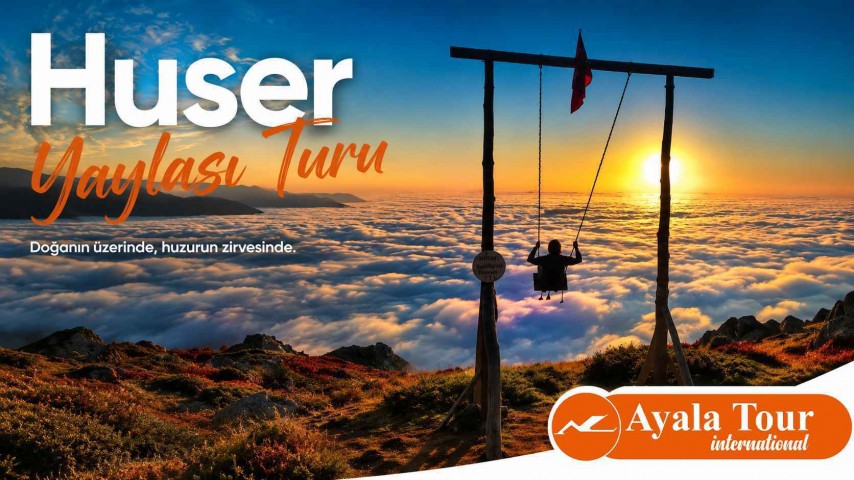 Huser Yaylası gün batımı