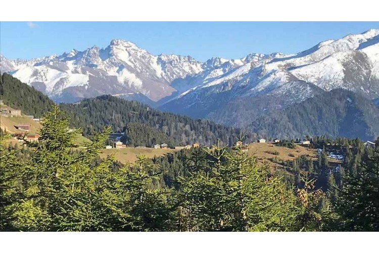 Pokut Yaylası bulut denizi manzarası