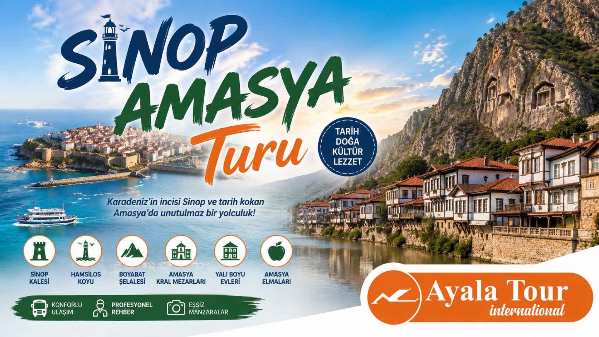 Sinop Amasya Turu