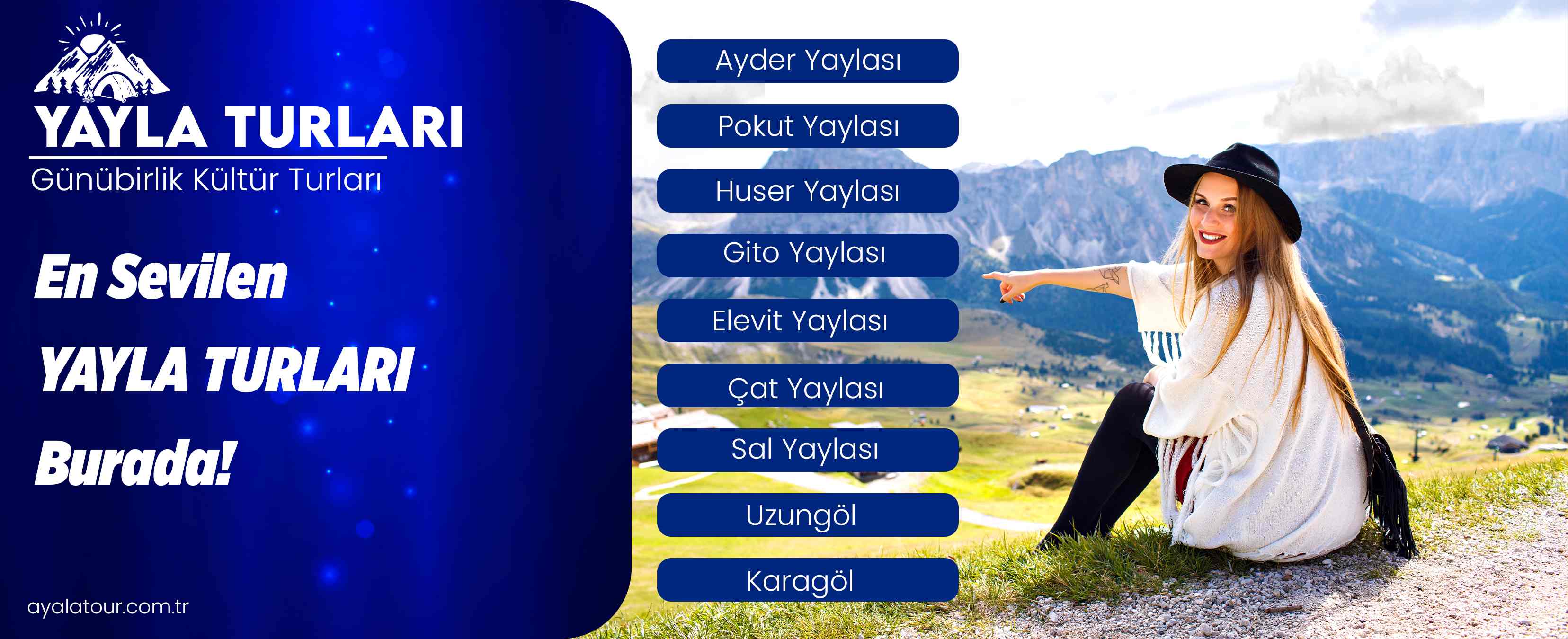 Rize Yayla Turları - Ayder Yaylası, Pokut Yaylası ve Karadeniz Yaylaları