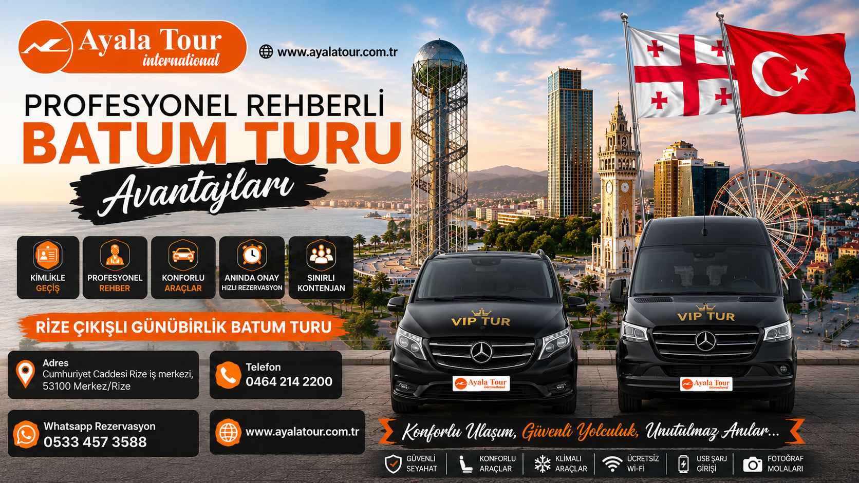 Batum'a İlk Kez Gidecekler İçin Rehber - Rize Çıkışlı Batum Turu