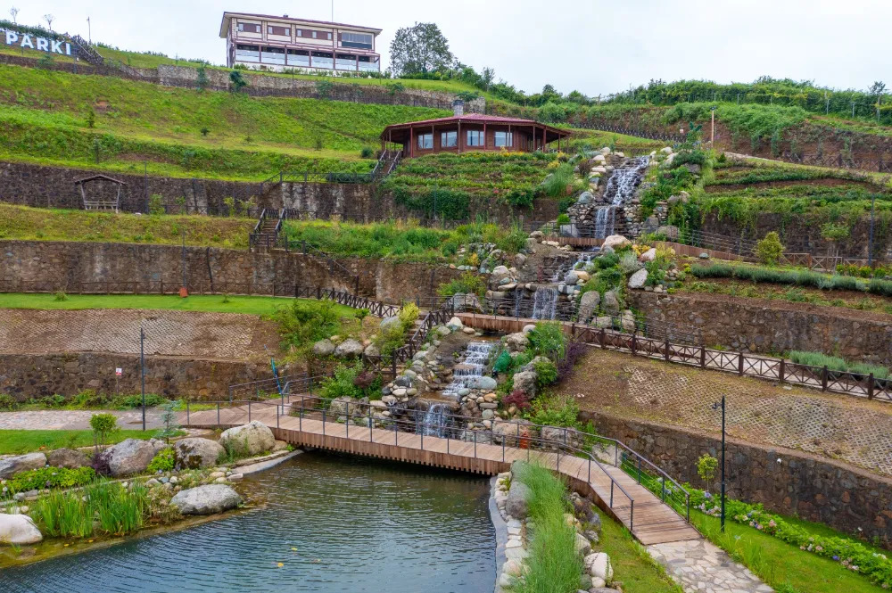 Isırlık Tabiat Parkı - Rize şehir manzarası ve doğal yaşam alanı