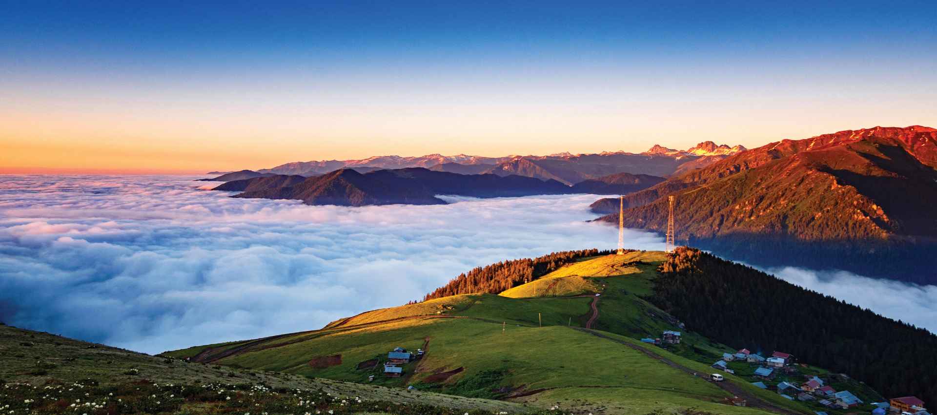 Pokut ve Sal Yaylası turu ile Rize yayla turları ve Karadeniz doğası